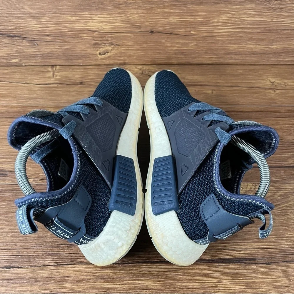 Adidas NMD XR1 Blue Athletic Sneakers Women’s Size 7 Shoes - Picture 3 of 11